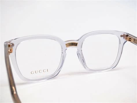 gucci gg0184o clear|clear eyeglasses frames Gucci.